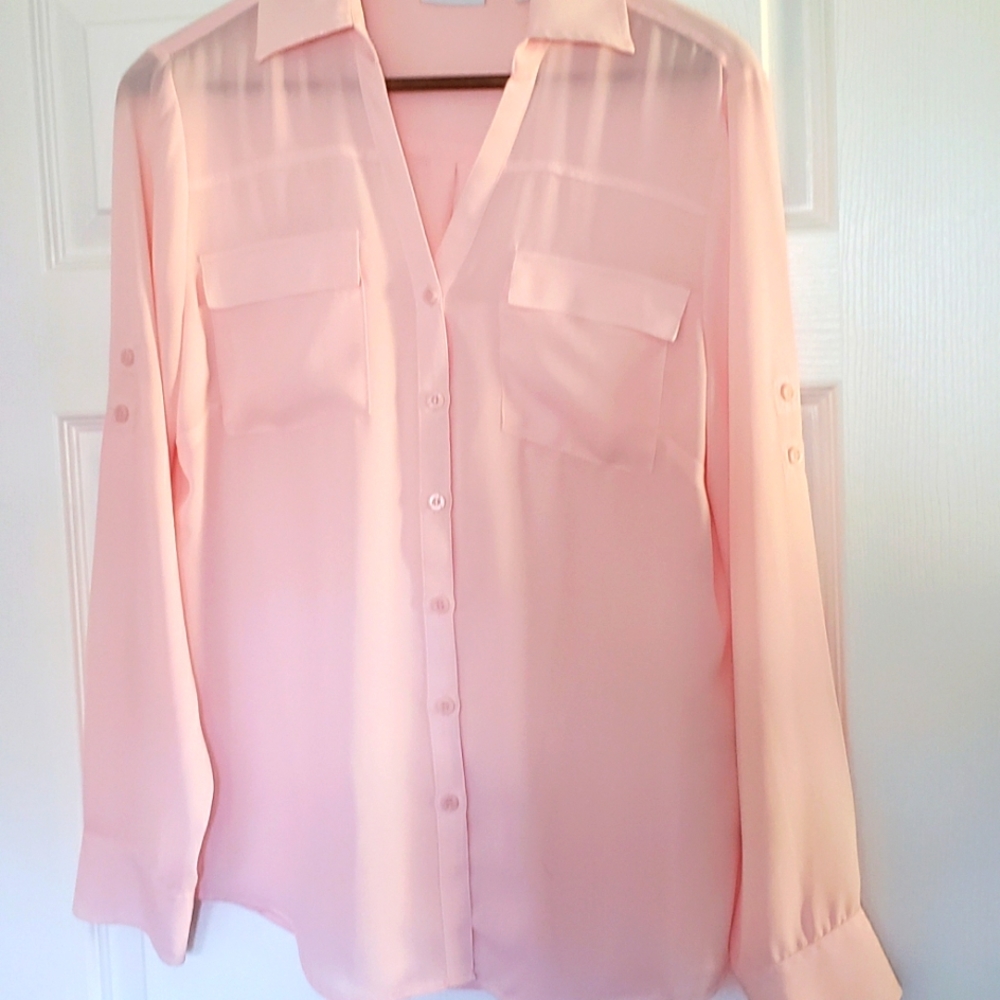 Ladies size M long sleeved blouse